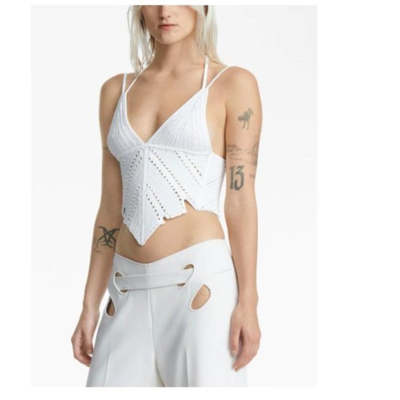 Dion Lee Leaf crochet corset-style top - Picture 4 of 9